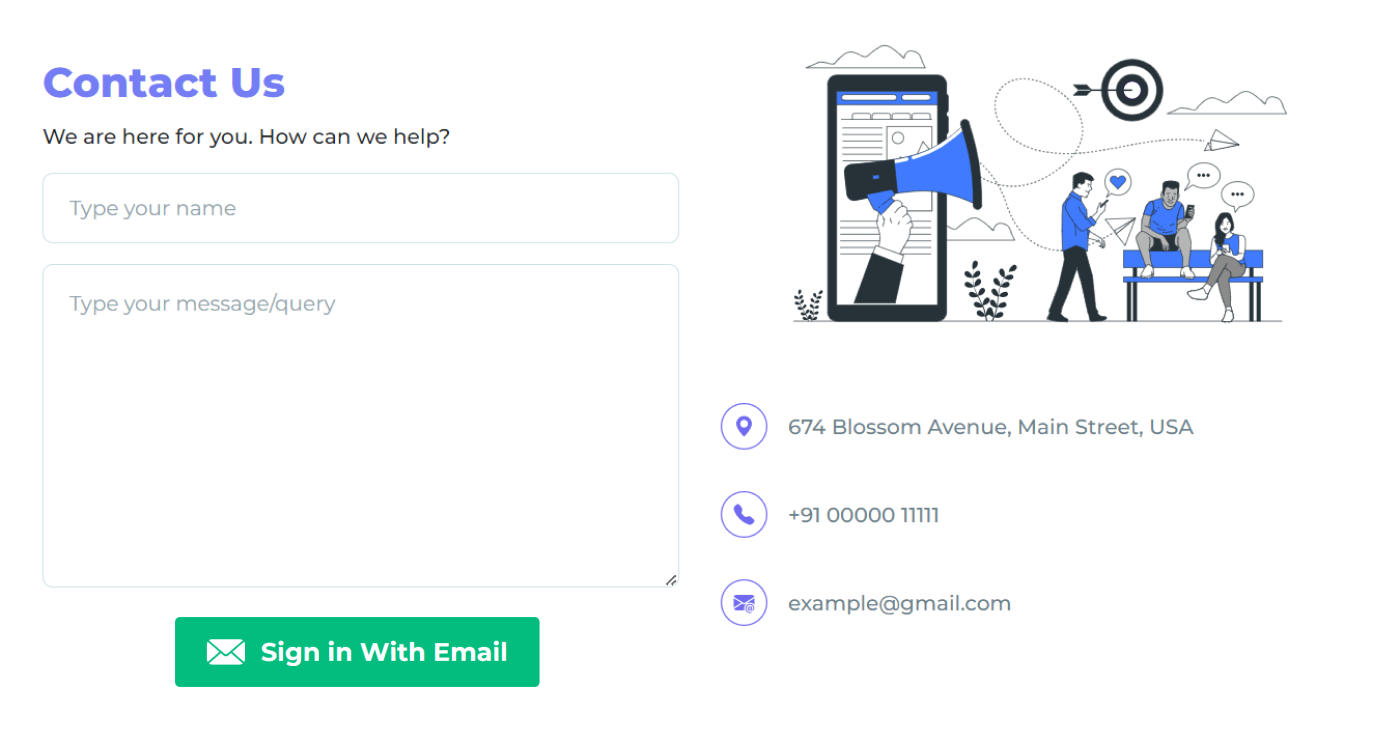 phone email templates